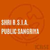 Shri R.S.I.A. Public Sangriya Senior Secondary School Logo