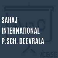 Sahaj International P.Sch. Deevrala Middle School Logo