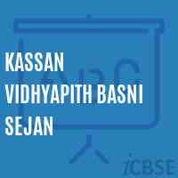Kassan Vidhyapith Basni Sejan Middle School Logo