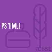Ps Timli Primary School Logo