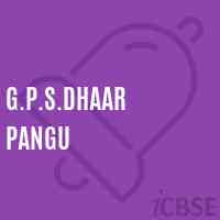 G.P.S.Dhaar Pangu Primary School Logo