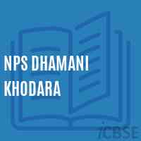 Nps Dhamani Khodara Primary School Logo
