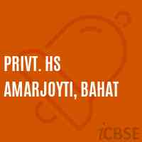 Privt. Hs Amarjoyti, Bahat Secondary School Logo
