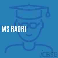 Ms Raori Middle School Logo