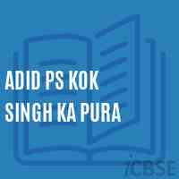 Adid Ps Kok Singh Ka Pura Primary School Logo