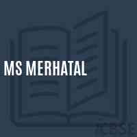 Ms Merhatal Middle School Logo