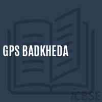 Gps Badkheda Primary School Logo