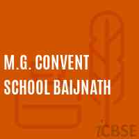 M.G. Convent School Baijnath Logo
