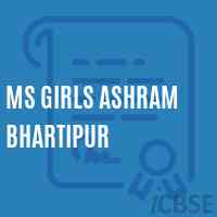 Ms Girls Ashram Bhartipur Middle School Logo