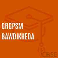 Grgpsm Bawdikheda Primary School Logo
