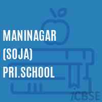 Maninagar (Soja) Pri.School Logo
