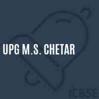 Upg M.S. Chetar Middle School Logo