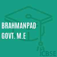 Brahmanpad Govt. M.E School Logo