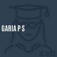 Garia P S Primary School Logo