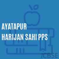 Ayatapur Harijan Sahi Pps Primary School Logo