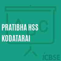 Pratibha Hss Kodatarai Secondary School Logo