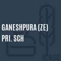 Ganeshpura (Ze) Pri. Sch Primary School Logo