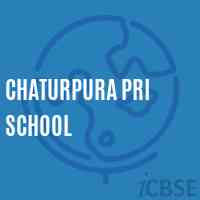 Chaturpura Pri School Logo