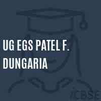 Ug Egs Patel F. Dungaria Primary School Logo