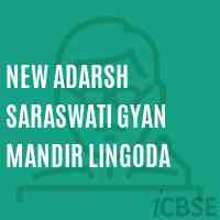 New Adarsh Saraswati Gyan Mandir Lingoda Primary School Logo