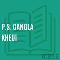 P.S. Gangla Khedi Primary School Logo