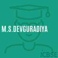 M.S.Devguradiya Middle School Logo