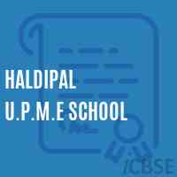 Haldipal U.P.M.E School Logo