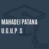 Mahadei Patana U.G.U.P. S Middle School Logo