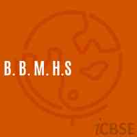 B. B. M. H.S Secondary School Logo