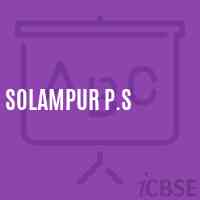 Solampur P.S Primary School Logo