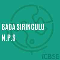 Bada Siringulu N.P.S Primary School Logo