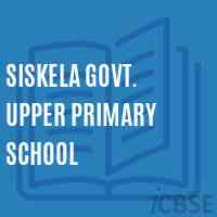 Siskela Govt. Upper Primary School Logo