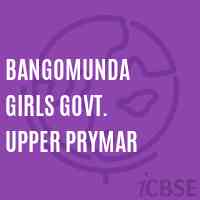 Bangomunda Girls Govt. Upper Prymar Middle School Logo