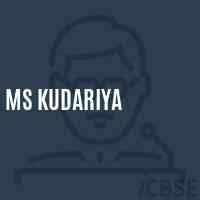 Ms Kudariya Middle School Logo