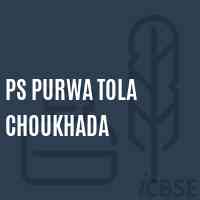 Ps Purwa Tola Choukhada Primary School Logo
