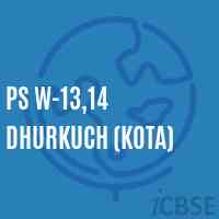 Ps W-13,14 Dhurkuch (Kota) Primary School Logo