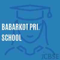 Babarkot Pri. School Logo