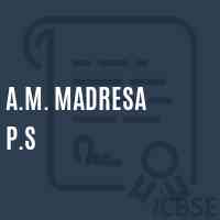 A.M. Madresa P.S Middle School Logo