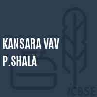 Kansara Vav P.Shala Middle School Logo