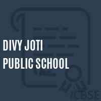 Divy Joti Public School Logo