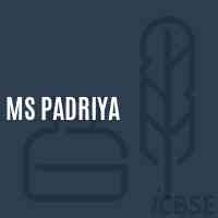 Ms Padriya Middle School Logo