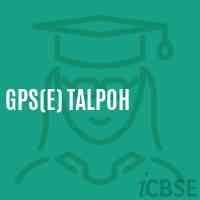 Gps(E) Talpoh Primary School Logo
