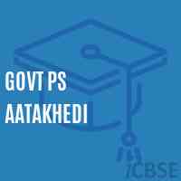 Govt Ps Aatakhedi Primary School Logo
