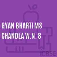 Gyan Bharti Ms Chandla W.N. 8 Middle School Logo