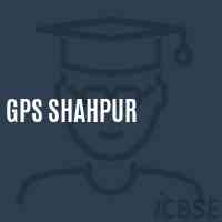 Gps Shahpur Primary School Logo