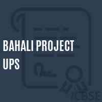 Bahali Project UPS Middle School Logo