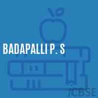 Badapalli P. S Primary School Logo