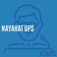 Nayahat Ups Middle School Logo