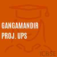 Gangamandir Proj. Ups Middle School Logo