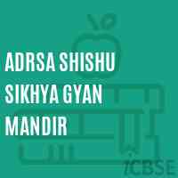 Adrsa Shishu Sikhya Gyan Mandir Primary School Logo